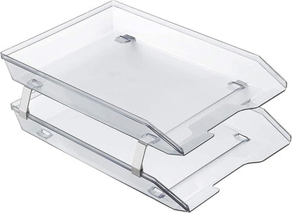 Acrimet Facility 2 Tier Letter Tray, Front Load, Letter Size/A4, Desktop File by Organizingyourlife