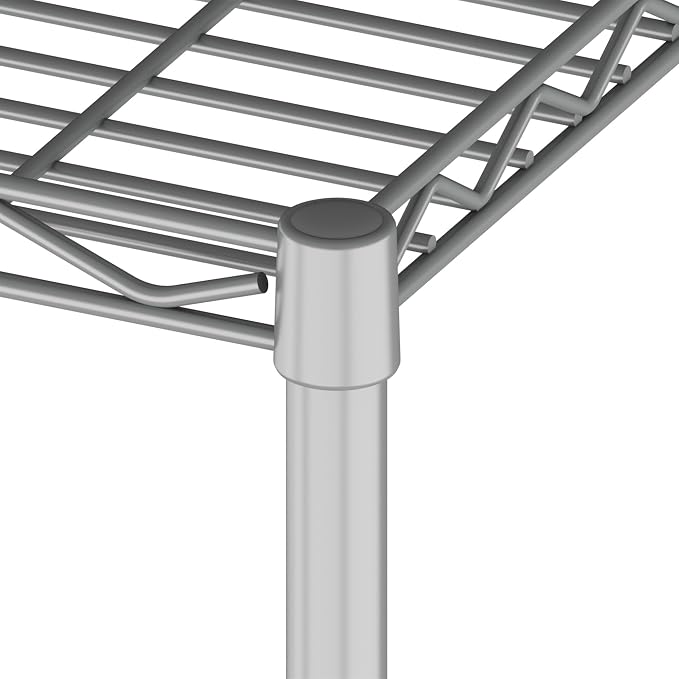 HOMEFORT 6-Tier Wire Shelving, 6 Shelves Unit Metal Storage Rack, Closet Shelves - Image 9