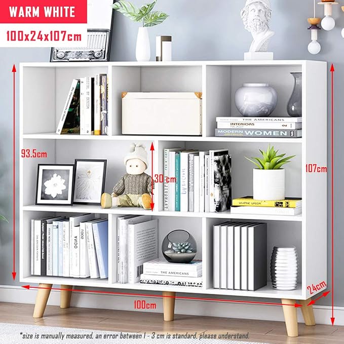 IOTXY Wooden Open Shelf Bookcase - Image 2