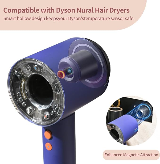 Hair Dryer Holder Wall Mount for Dyson Supersonic Airwrap Hair Dryer, Wall - Image 2
