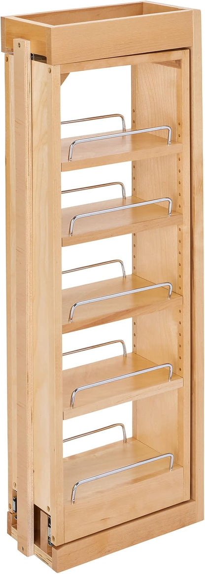 Rev-A-Shelf 6"W x 33"H Pull Out Quad Shelf Organizer by Rev-A-Shelf