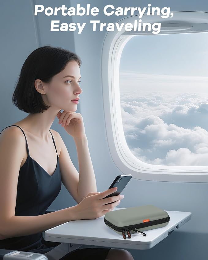 Gray-Green Hard Shell Carrying Case - Image 6