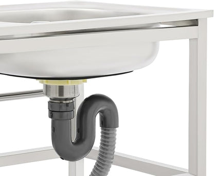 30" Stainless Steel Sink Kitchen Utility Sink - Image 8