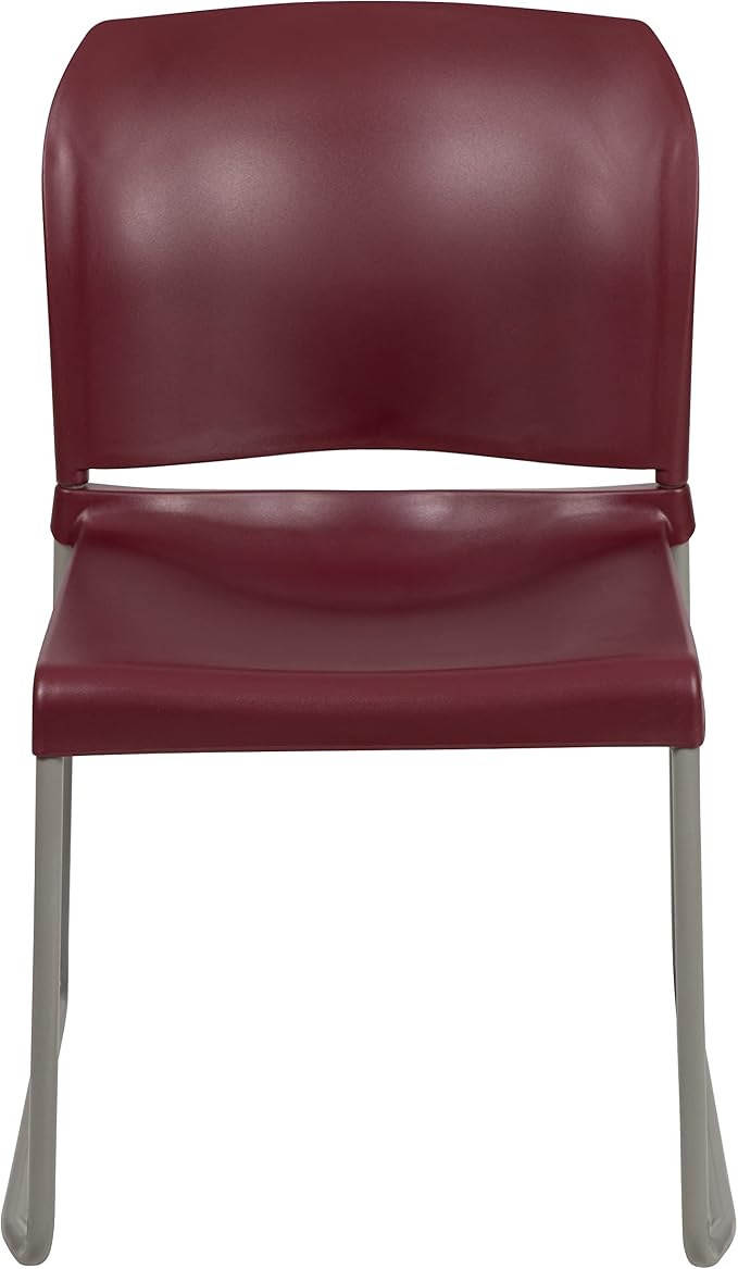 Flash Furniture HERCULES Series 880 lb. Capacity Burgundy Full Back Contoured - Image 9