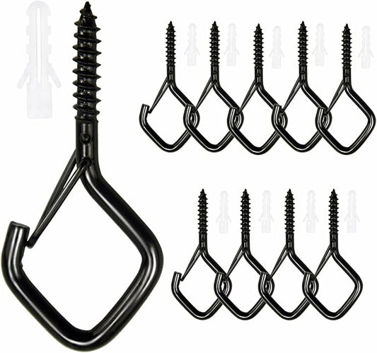 10PCS Eye Screw Hooks for Hanging Heavy Duty by Unknown