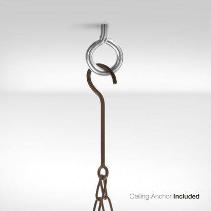Sorbus Pot and Pan Rack for Ceiling 31" - Image 6