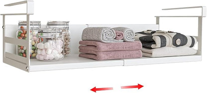 Expandable Under Cabinet Shelf Organizer by SHINEWON