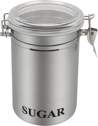 Fox Run Stainless Steel Sugar Container, 62 oz Canister by foxrunbrands
