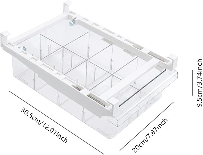 Fridge Drawer Organizer, Refrigerator Organizer Bins, Pull Out - Image 3