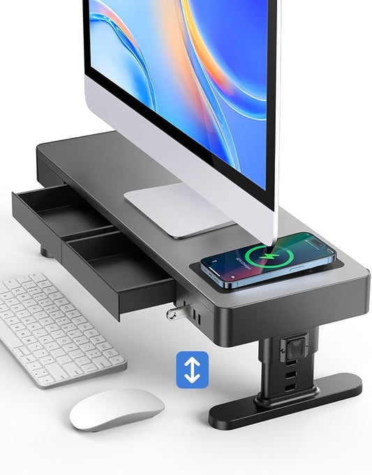 meatanty Monitor Stand Heights Adjustable, Computer Riser by Meatanty