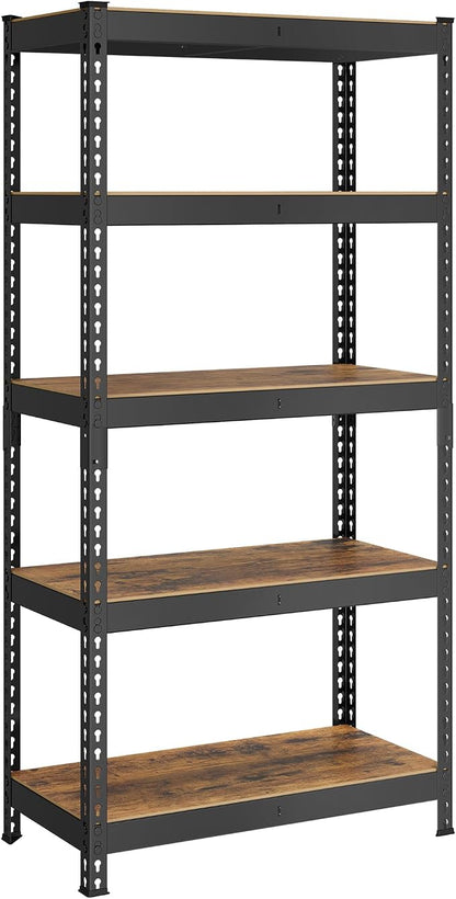 SONGMICS 5-Tier Storage Shelves, Load 2310 lb, Garage Storage, Boltless Assembly by SONGMICSbySONGMICSHOME