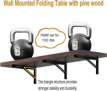 IAE Wall Mounted Folding Table - Image 6