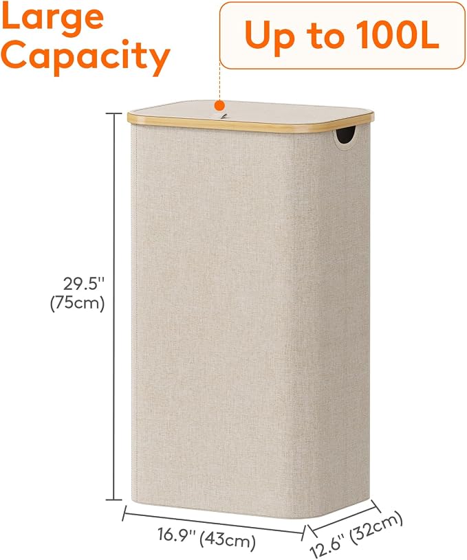 Lifewit 100L Laundry Basket - Image 4
