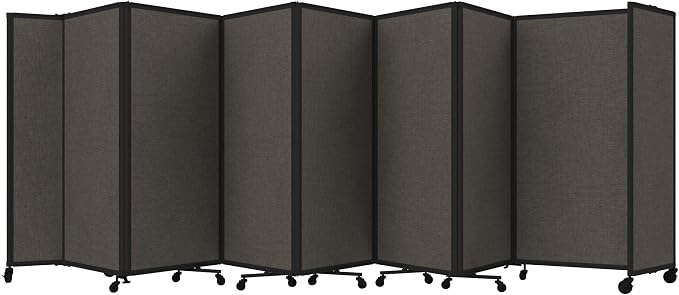 Versare Room Divider 360 Portable Wall Partition | Folding Panels | Large by VERSARE