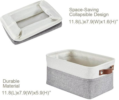 DECOMOMO Small Storage Basket, Closet Storage Bins, Baskets - Image 4