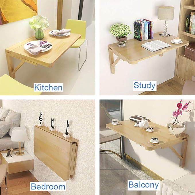 MM MELISEN Wood Folding Desk - Image 6