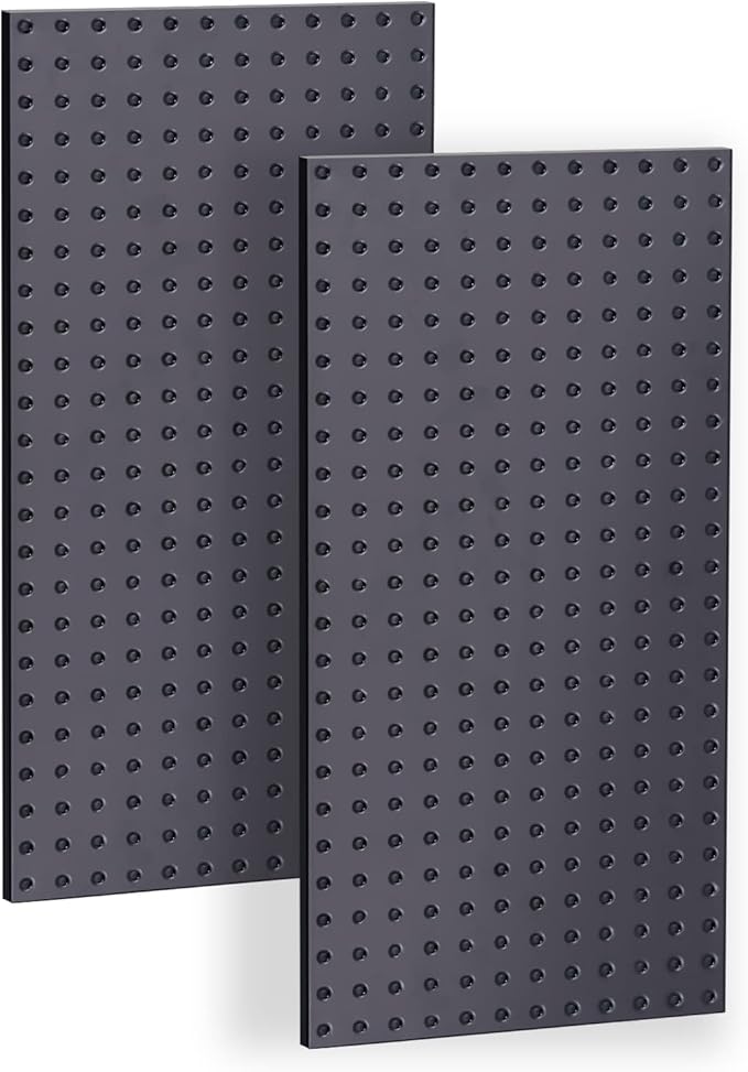 Ultrawall 2 Pcs Metal Pegboard Wall Panels, Peg Boards by UltrawallGarageTools