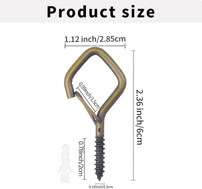 20PCS Eye Screw Hooks for Hanging Heavy Duty - Image 7
