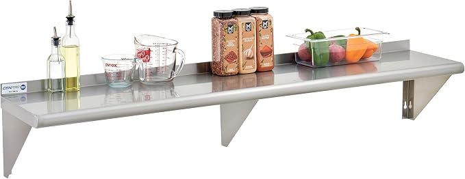 Commercial Wall Shelf - 505 lb. Weight Capacity - Image 3