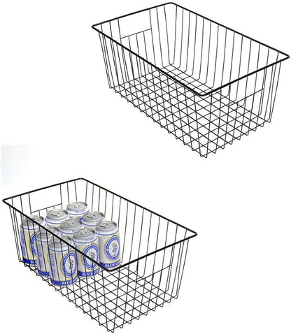 16inch Upright Freezer Organizer Baskets by Y.Z.Bros