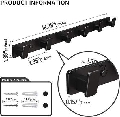 Coat Hook Wall Rack Hanger - Image 2