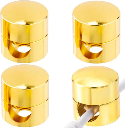 4 Sets Charger Holders for Cords, Adhesive Metal Cord Clips, Cable Management by Unknown