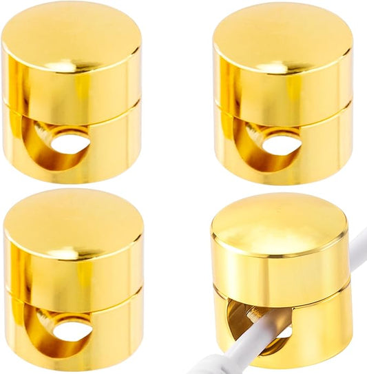 4 Sets Charger Holders for Cords, Adhesive Metal Cord Clips, Cable Management by Unknown