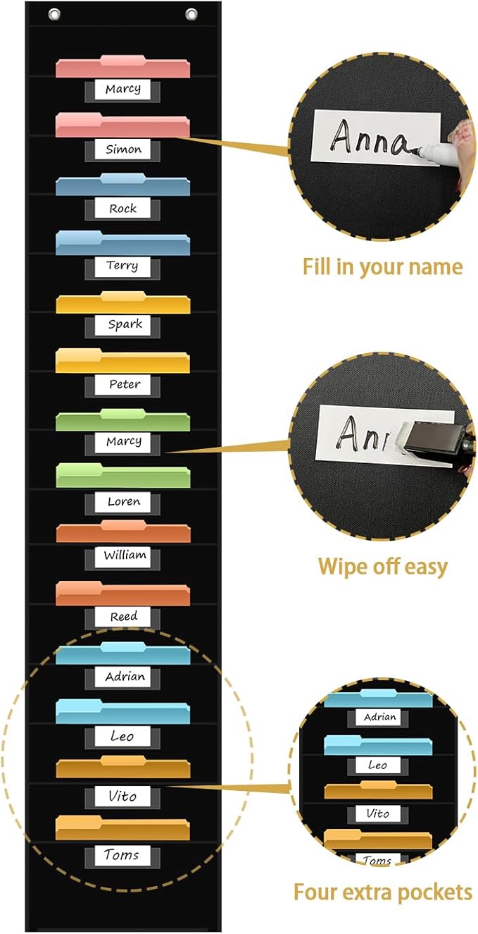 14 Pocket Hanging File Organizer - Image 4