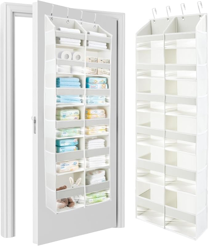 HOMELUX THEORY Over The Door Organizer Hanging by HomeluxTheory
