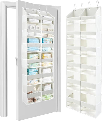HOMELUX THEORY Over The Door Organizer Hanging by HomeluxTheory