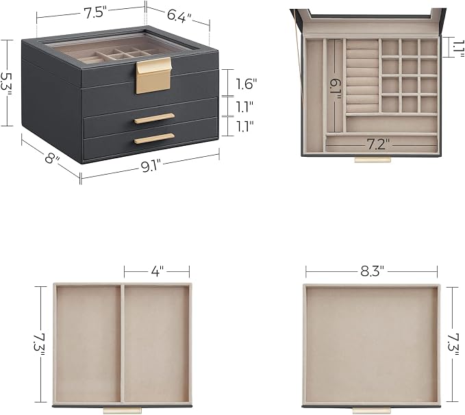 SONGMICS Jewelry Box Organizer - Image 6