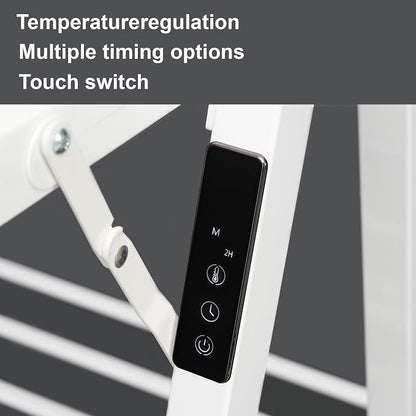 Electric Heated Clothes Drying Rack, Foldable Heated Garment Dryer - Image 7