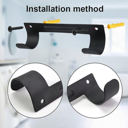 Ironing Board Hanger Wall Mount Ironing Board Holder Organizer Wall Rack - Image 3