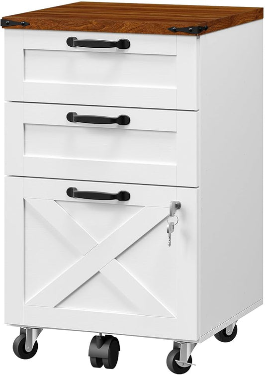 HOOBRO 3 Drawer File Cabinet by HOOBRO