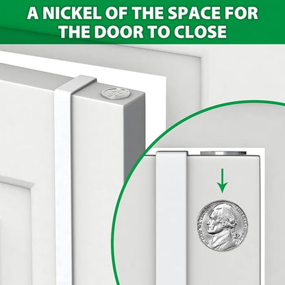 14" Over The Door Hooks, 4 Pack Widen Wreath Hangers Fit The 1-3/4" & 1-3/8" - Image 5