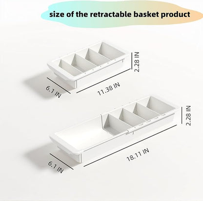 Deep Drawer Organizer, Expandable Storage Trays - Image 5