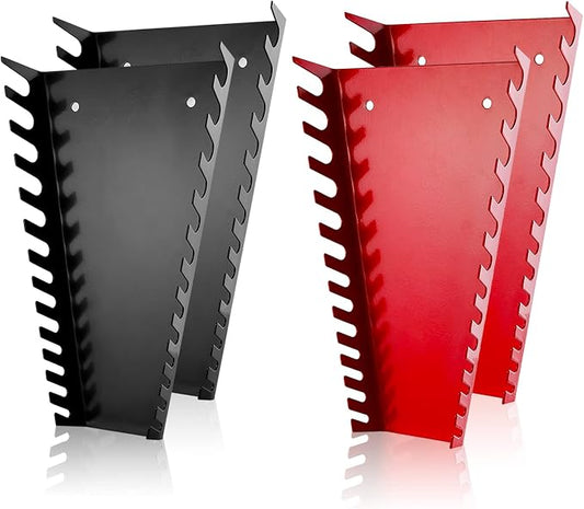 ALOANES 52-Slot Metal Wrench Organizer, Heavy Duty Wrench Organizer Tray by Aloanes