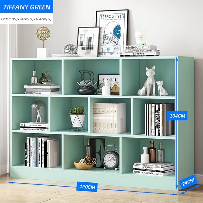 IOTXY Open Shelf Low Bookcase - Image 2