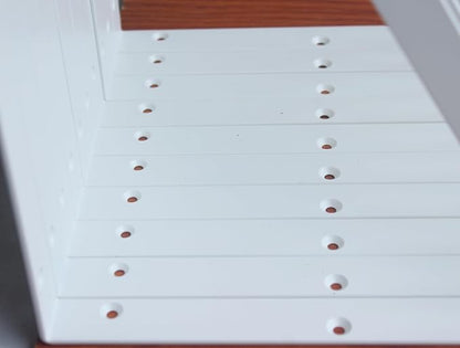 12 Pack L22 x H 12" White Heavy Duty Shelf Brackets - Image 7