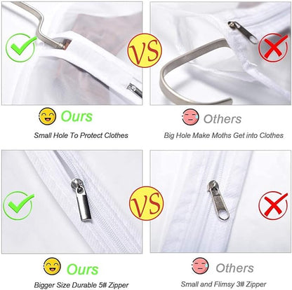 Garment Bags Covers 24''X60'' Dress Bags - Image 4
