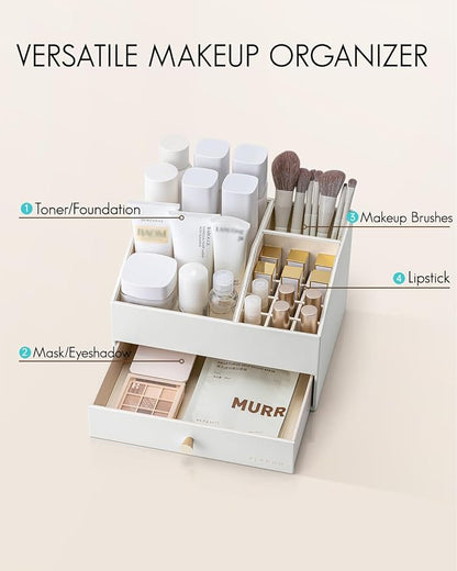 Vlando Makeup Organzier, Vanity Organizer - Image 3