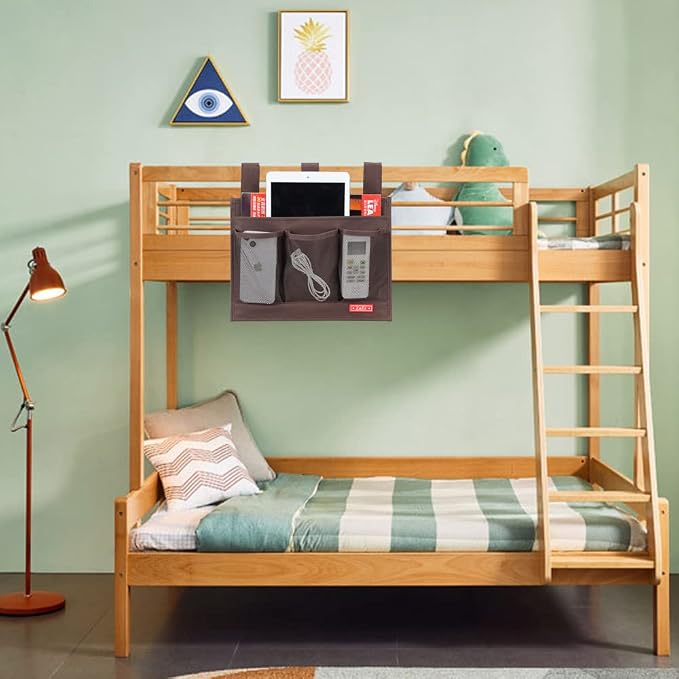Hanging Bedside Caddy, Bedside Storage Organizer - Image 7