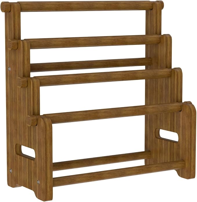 NEEKFOX Wooden Bracelet Holder, 4 Tier Jewelry Bracelet Display Stand, Bracelet - Image 9