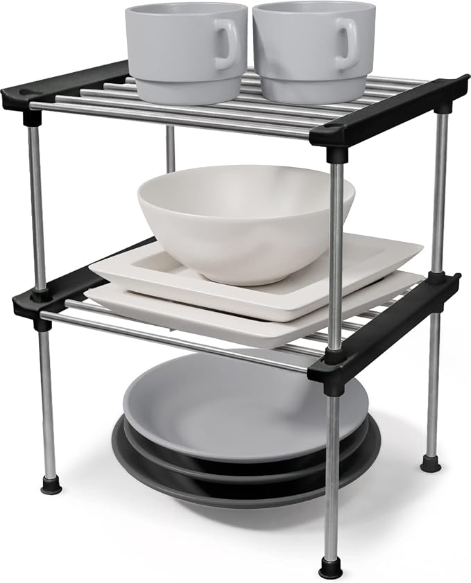 carrotez Cabinet Organizer Shelf, Kitchen Cabinet Organizers and Storage by Carrotez