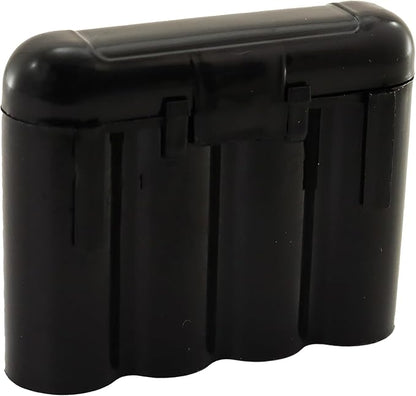 Powertron Batteries 3 Pack AA/AAA / CR123A Black Battery Holder Storage Cases - Image 2
