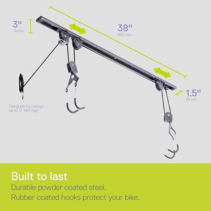 Bike Hoist- Heavy Duty for Space Saving - Image 5