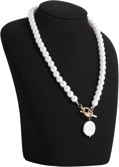 GemeShou Black necklace hanger jewelry organizer, Velvet jewelry stand necklace by GemeShou