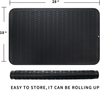 Silicone Dish Drying Mat for Multiple Usage, Easy clean, Eco-friendly, - Image 2