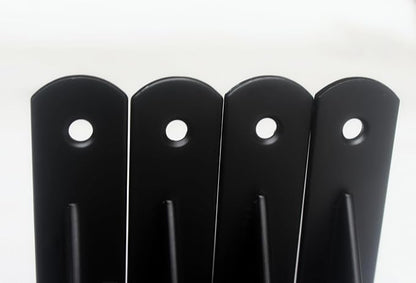 16 Pack L5 x H 3" Black Heavy Duty Shelf Brackets - Image 3