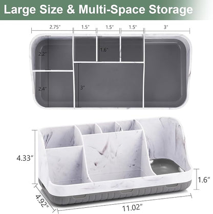 Marble Bathroom Countertop Organizer - Image 7